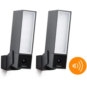 Netatmo Presence Smarte Aussenkamera mit Sirene (2er-Set)