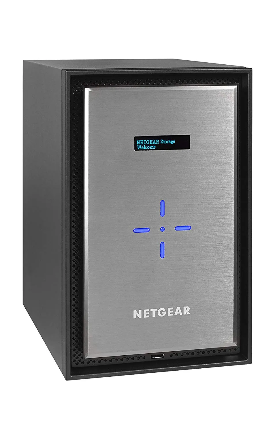Netgear ReadyNAS 528X Premium Performance Business Data Storage, 8 Bay NAS, 4GB, 3 USB, RJ-45 - RN528X00-100NES