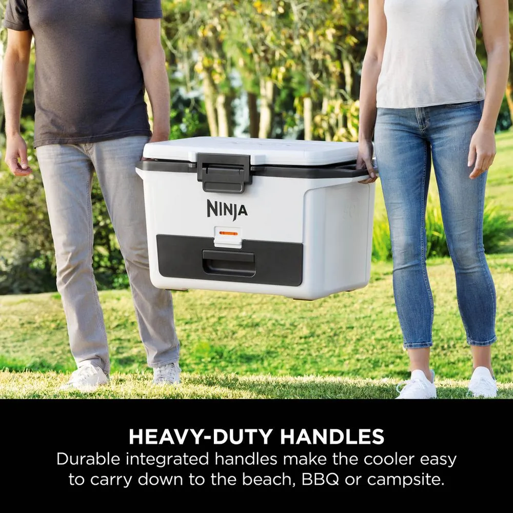 Ninja FB151UKWH FrostVault 50QT 47L Hard Cooler with Dry Zone Cloud White
