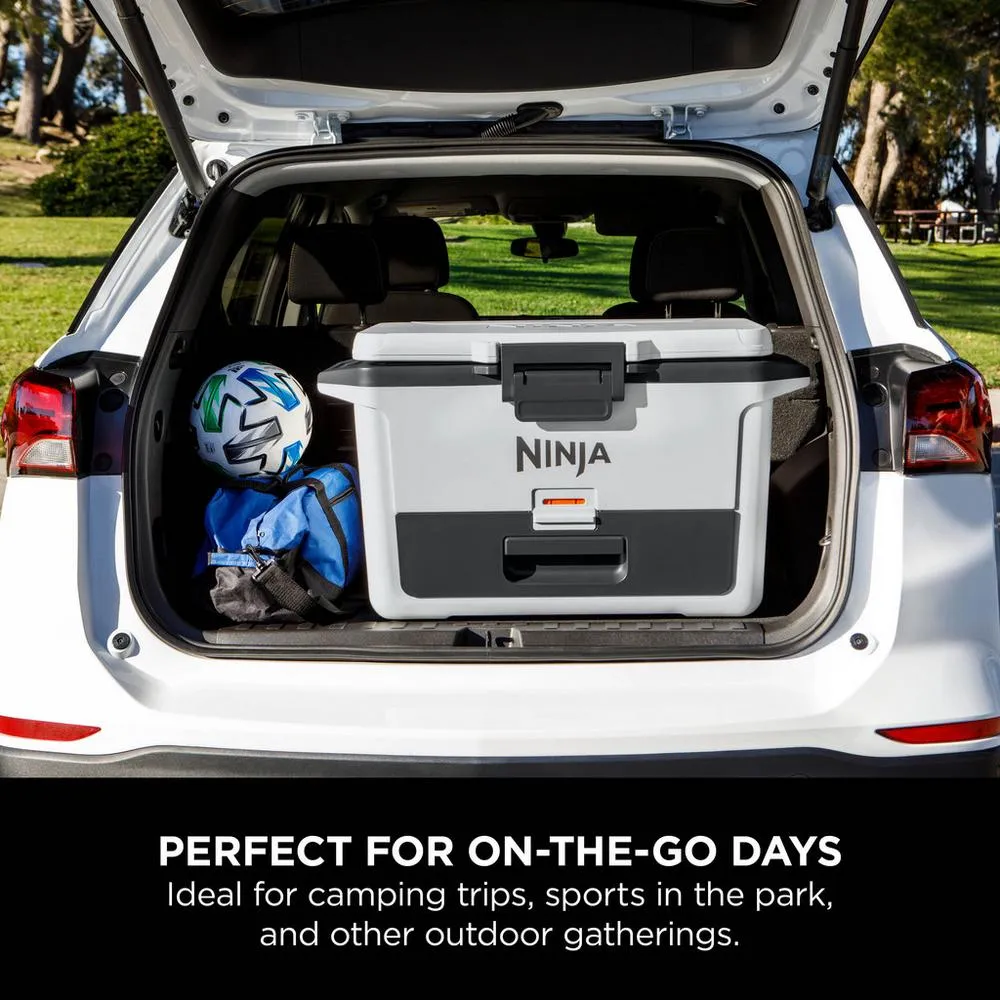 Ninja FB151UKWH FrostVault 50QT 47L Hard Cooler with Dry Zone Cloud White