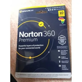 Norton 360 Premium 10 Devices