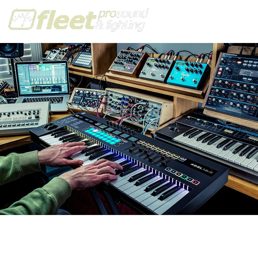 Novation 49SL-MKIII Note Keyboard Controller with Sequencer