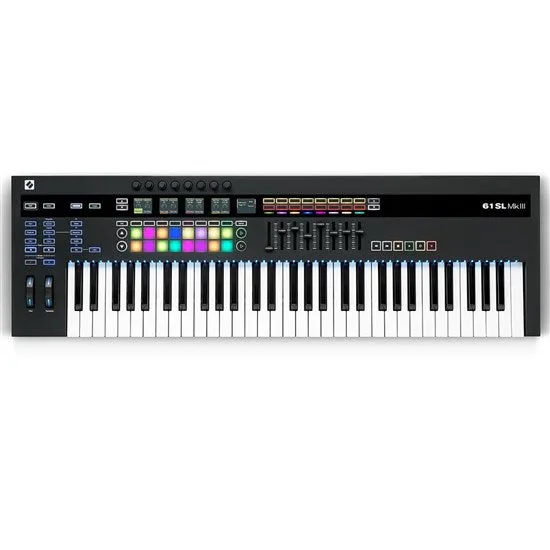 Novation Remote SL 61 MKIII MIDI & CV Keyboard Controller w/ 8-Track Sequencer