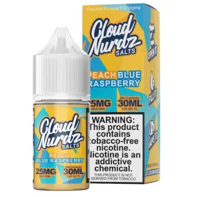 Peach Blue Raspberry by Cloud Nurdz TFN Salts 30mL