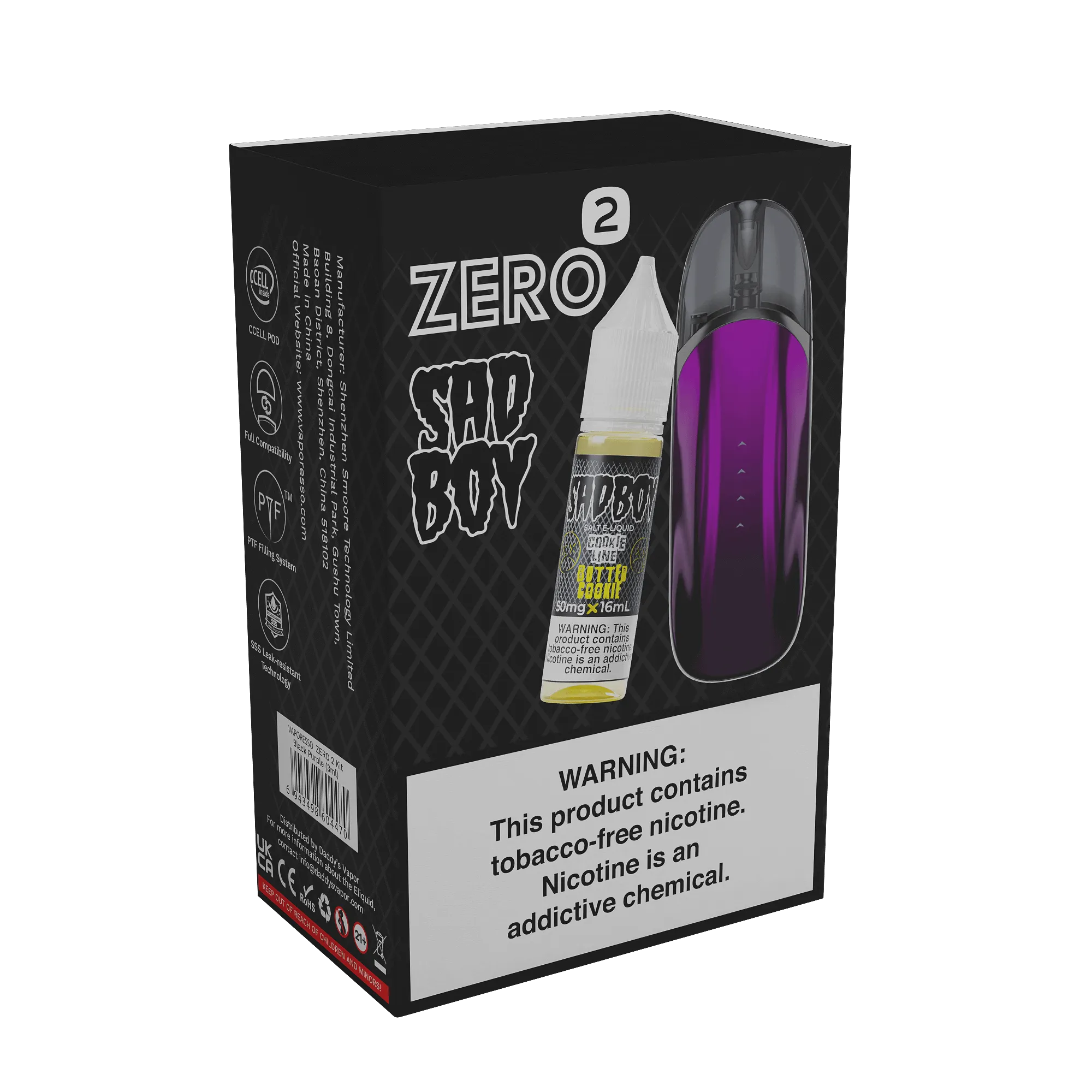 Peach Blue Razz by Twist Zero2 Collab Bundle