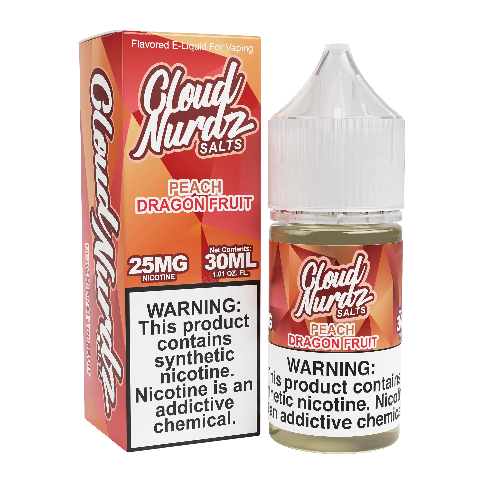 Peach Dragonfruit by Cloud Nurdz TFN Salt 30mL
