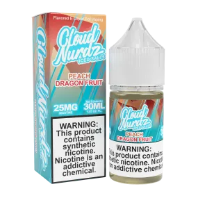 Peach Dragonfruit Iced by Cloud Nurdz TFN Salt 30mL