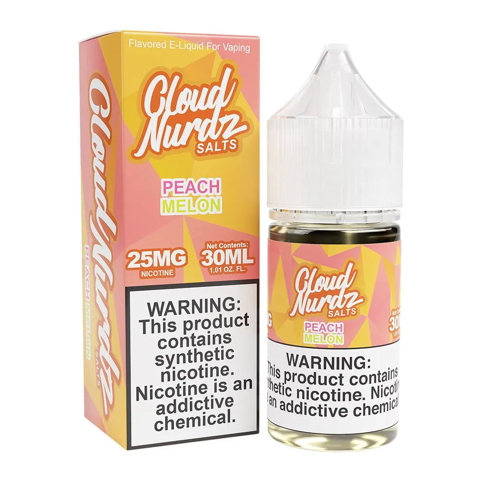 Peach Melon | Cloud Nurdz Salts | 30mL