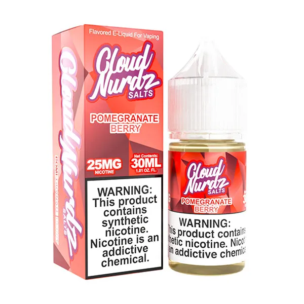 Pomegranate Berry | Cloud Nurdz Salts | 30mL