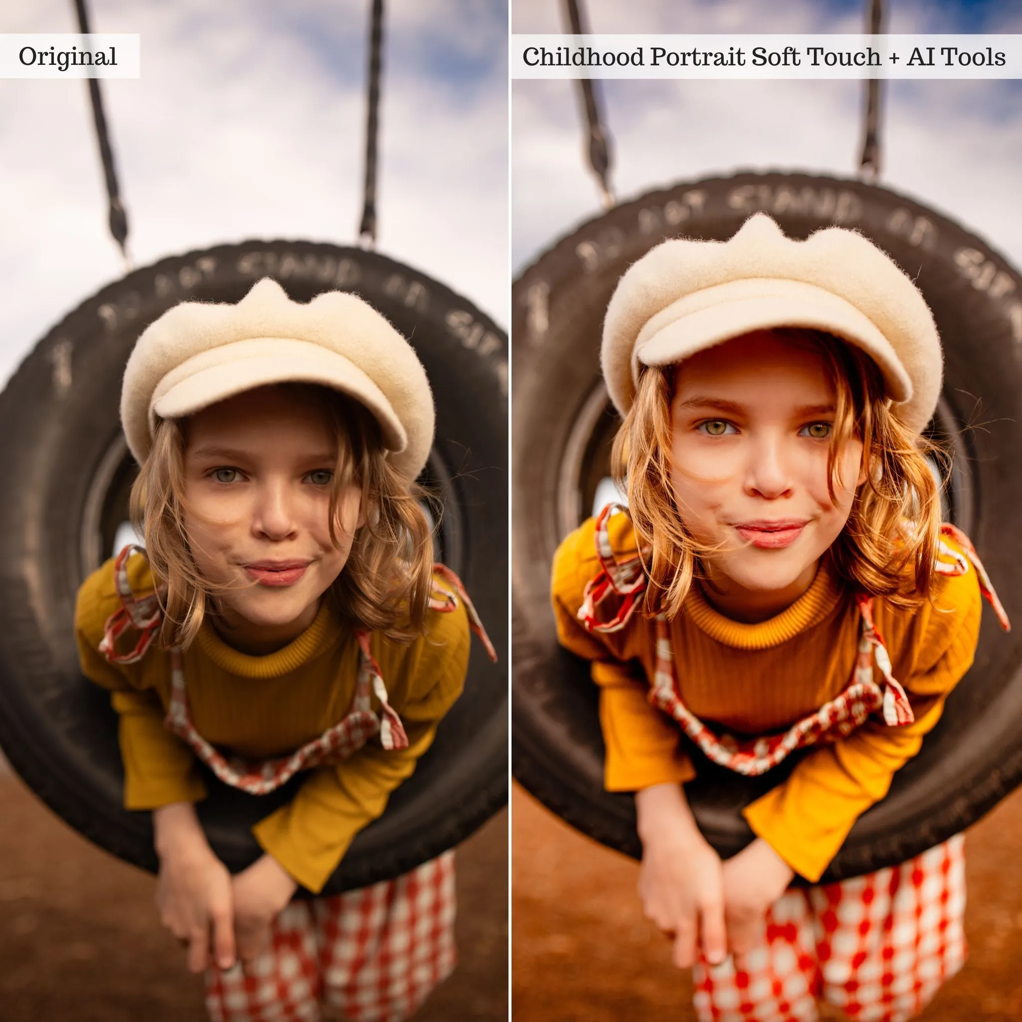 Portraits Professional Workflow Lightroom Presets for Mobile & Desktop