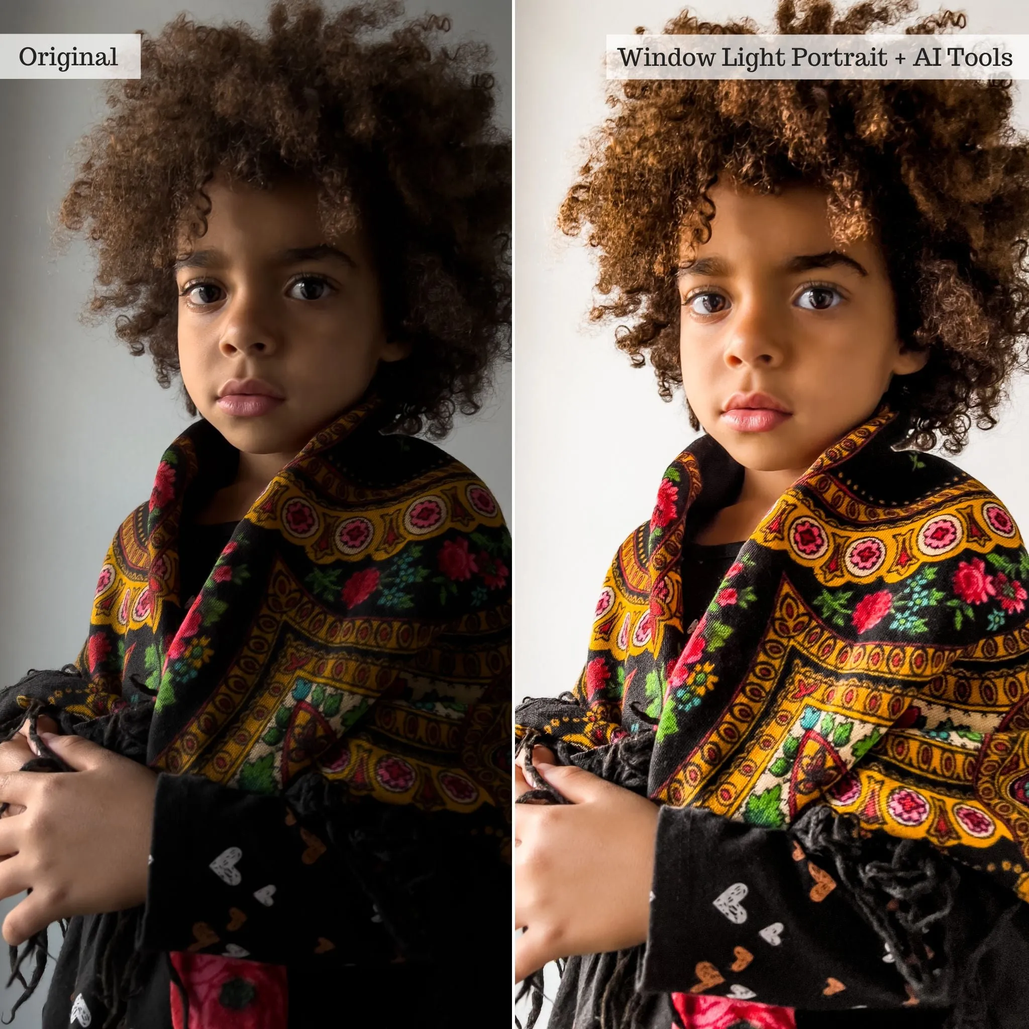 Portraits Professional Workflow Lightroom Presets for Mobile & Desktop