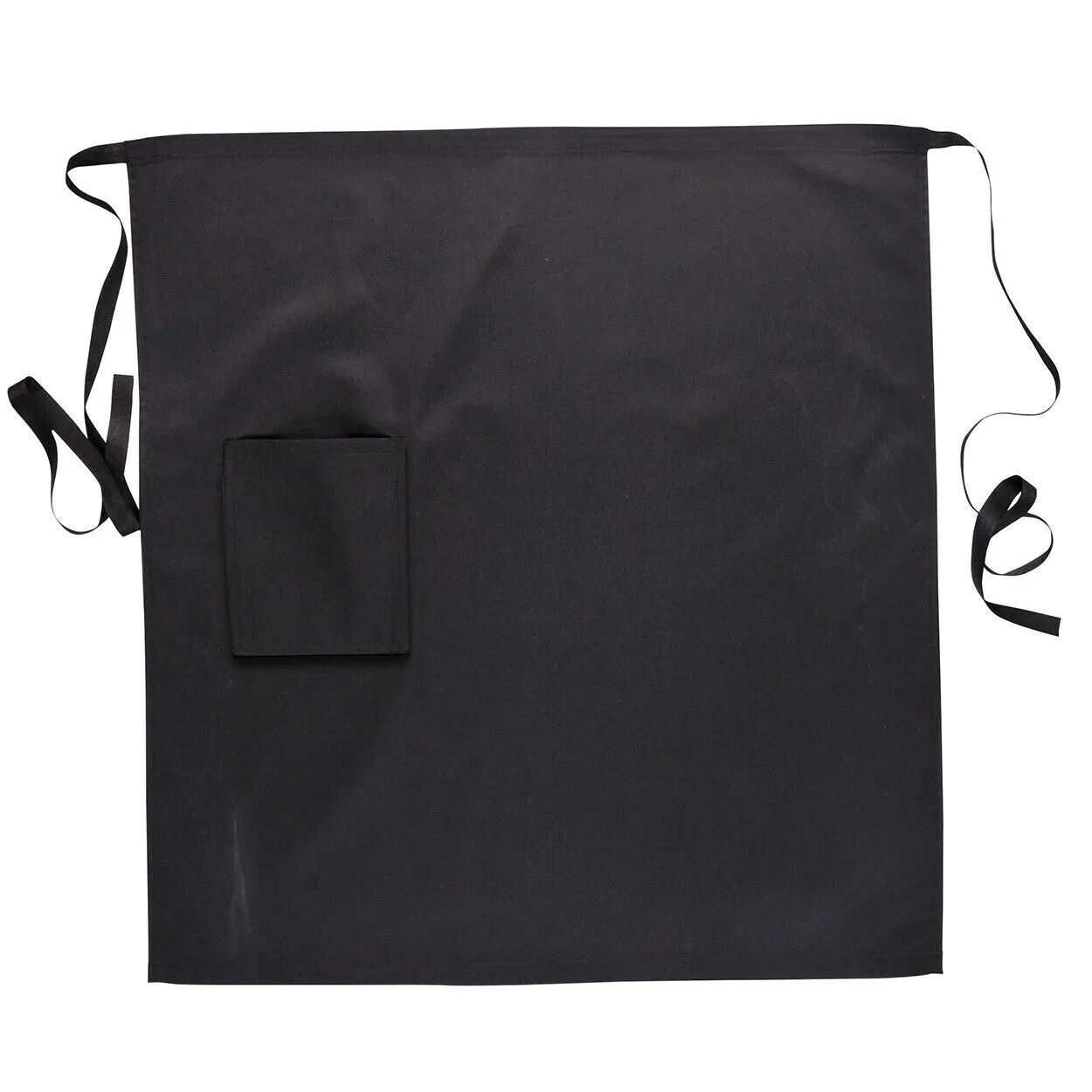 Portwest Waist Safety Apron with Large Pocket - Black