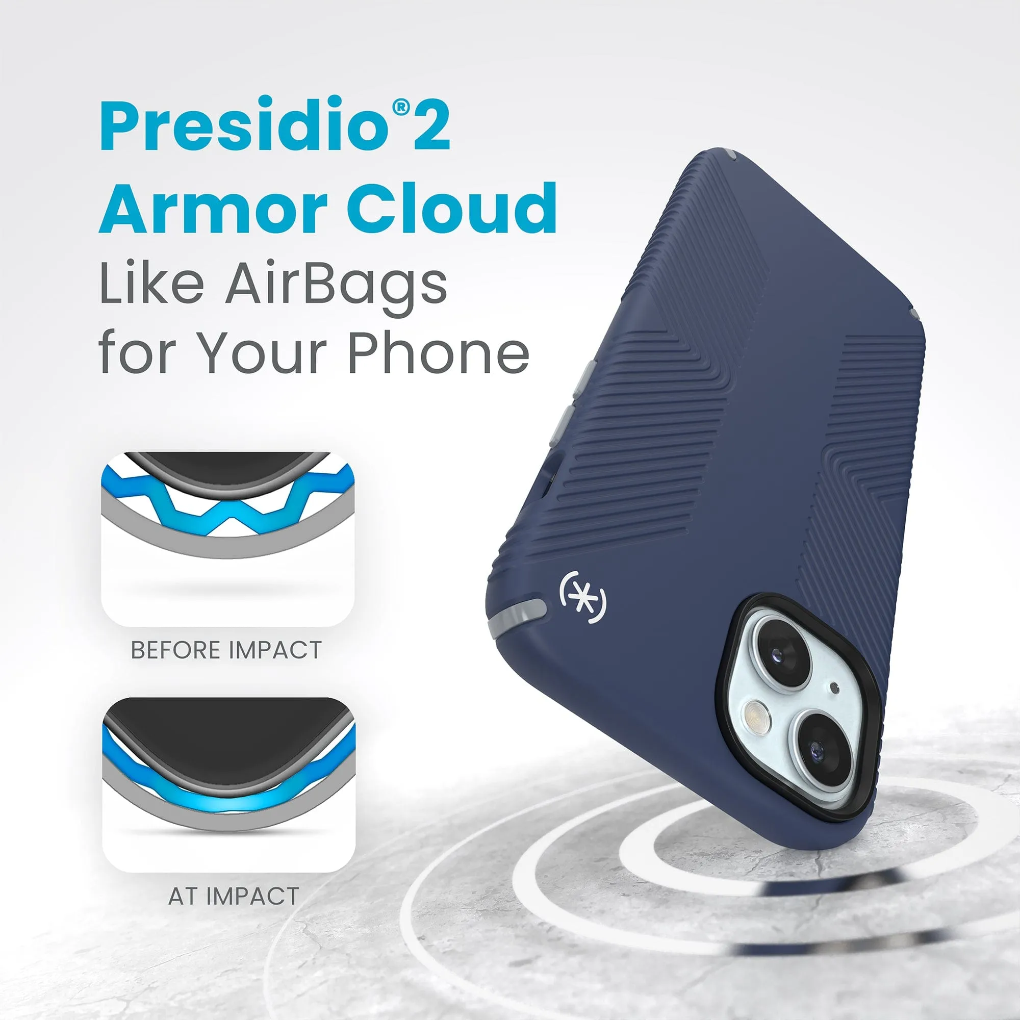 Presidio2 Grip iPhone 15 Plus Cases