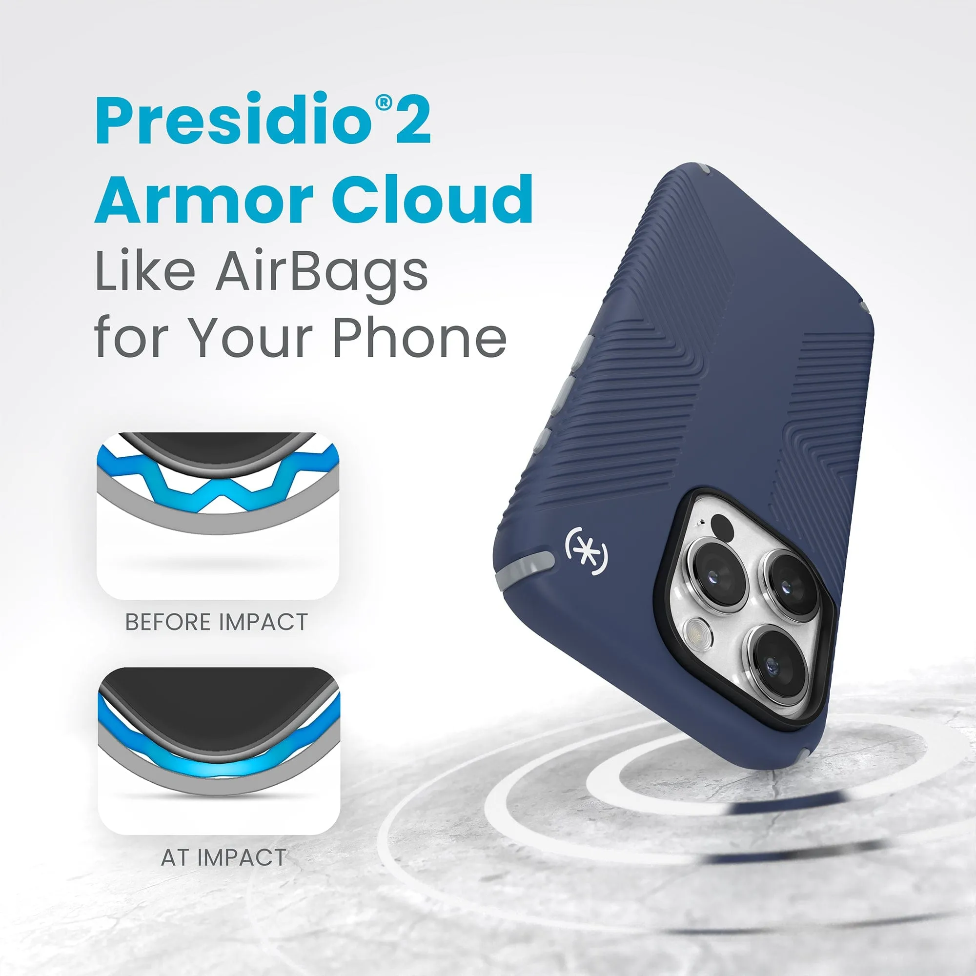 Presidio2 Grip iPhone 15 Pro Cases