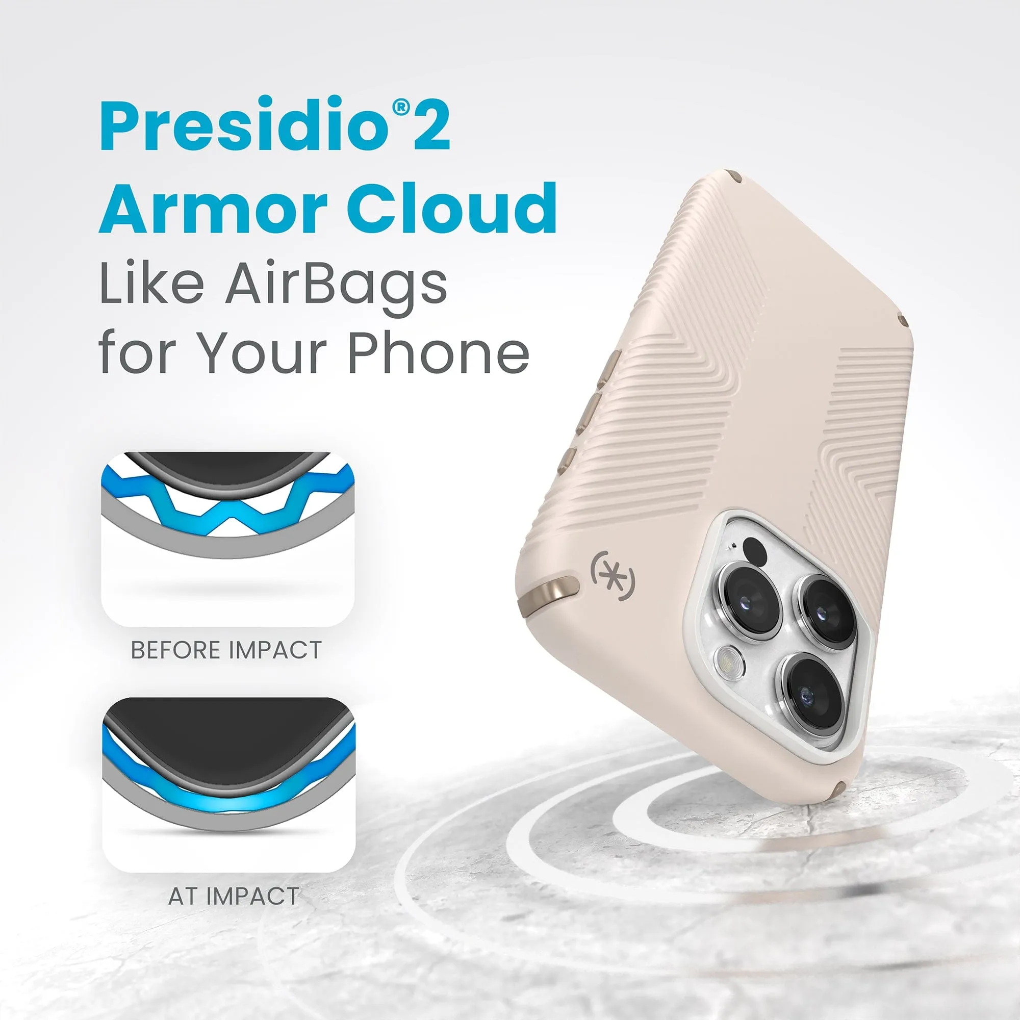 Presidio2 Grip iPhone 15 Pro Cases