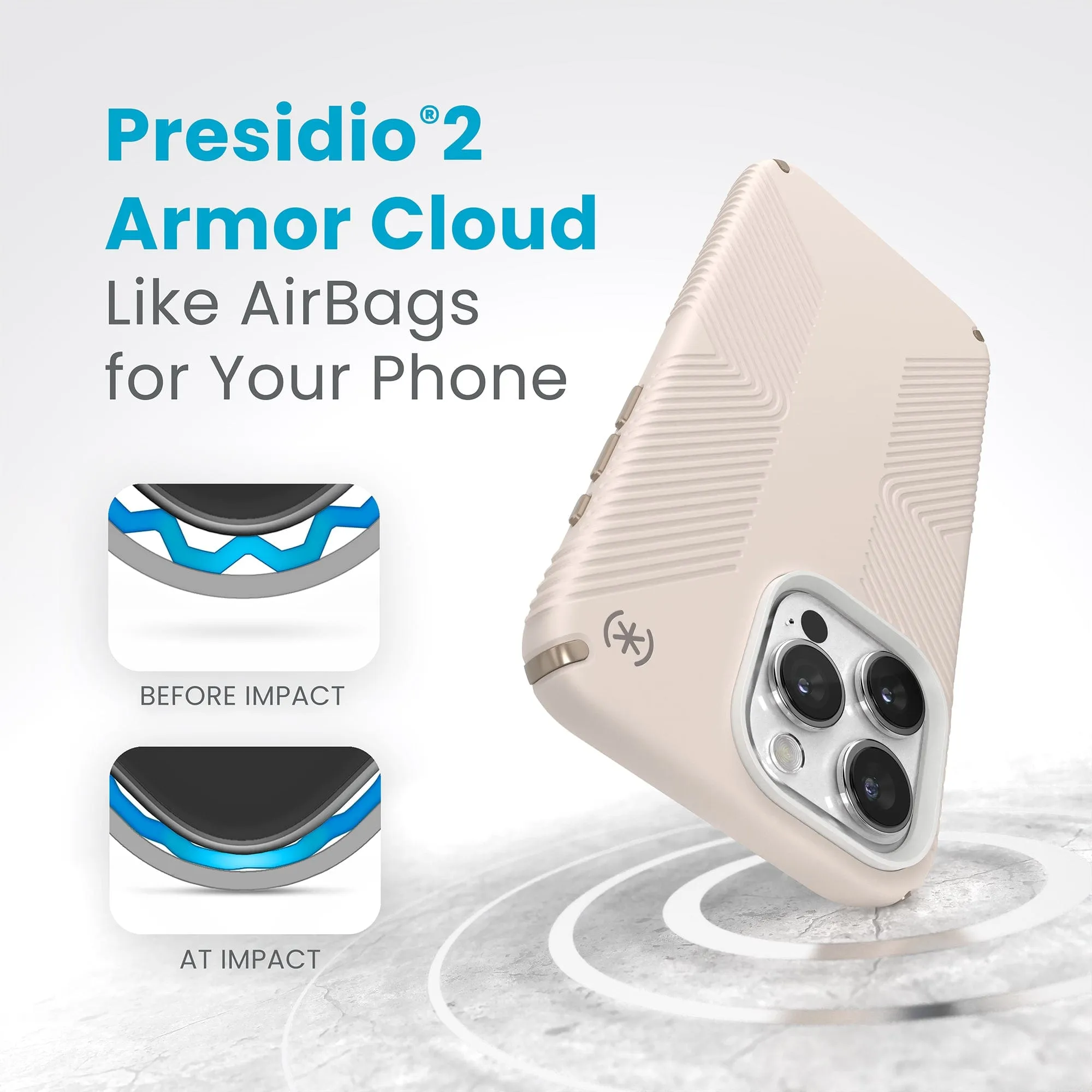 Presidio2 Grip iPhone 15 Pro Max Cases