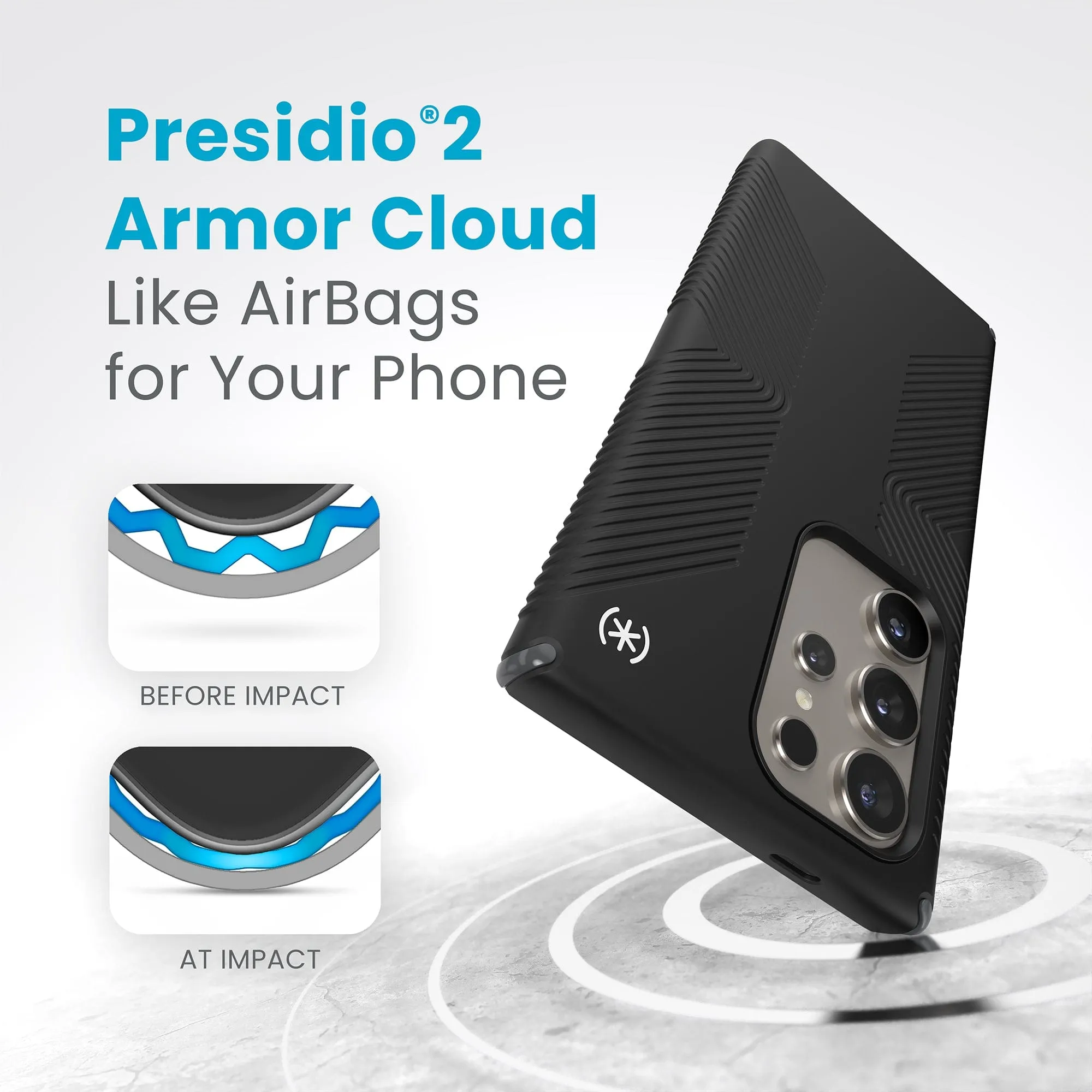 Presidio2 Grip Samsung Galaxy S24 Ultra Cases