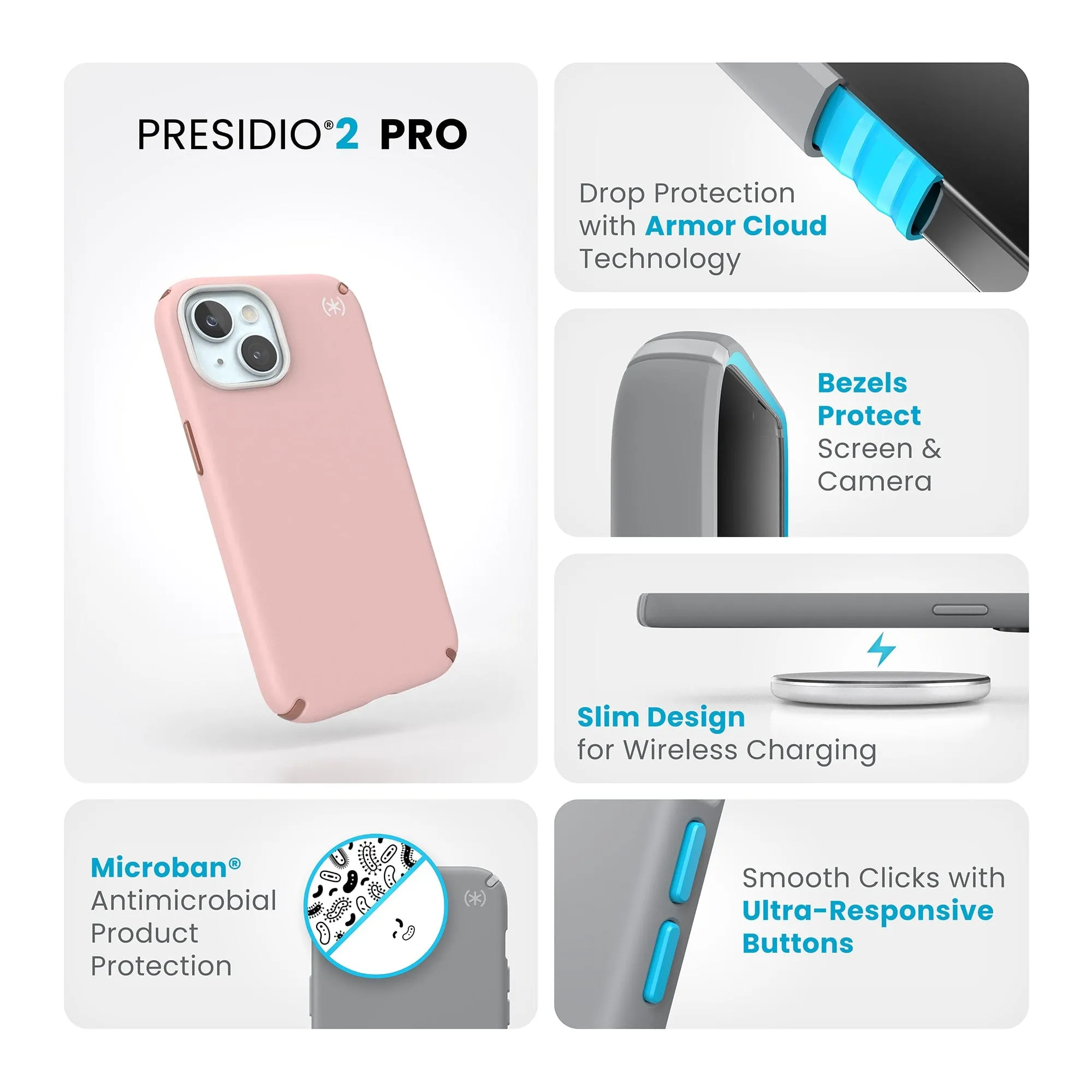 Presidio2 Pro iPhone 15 Cases
