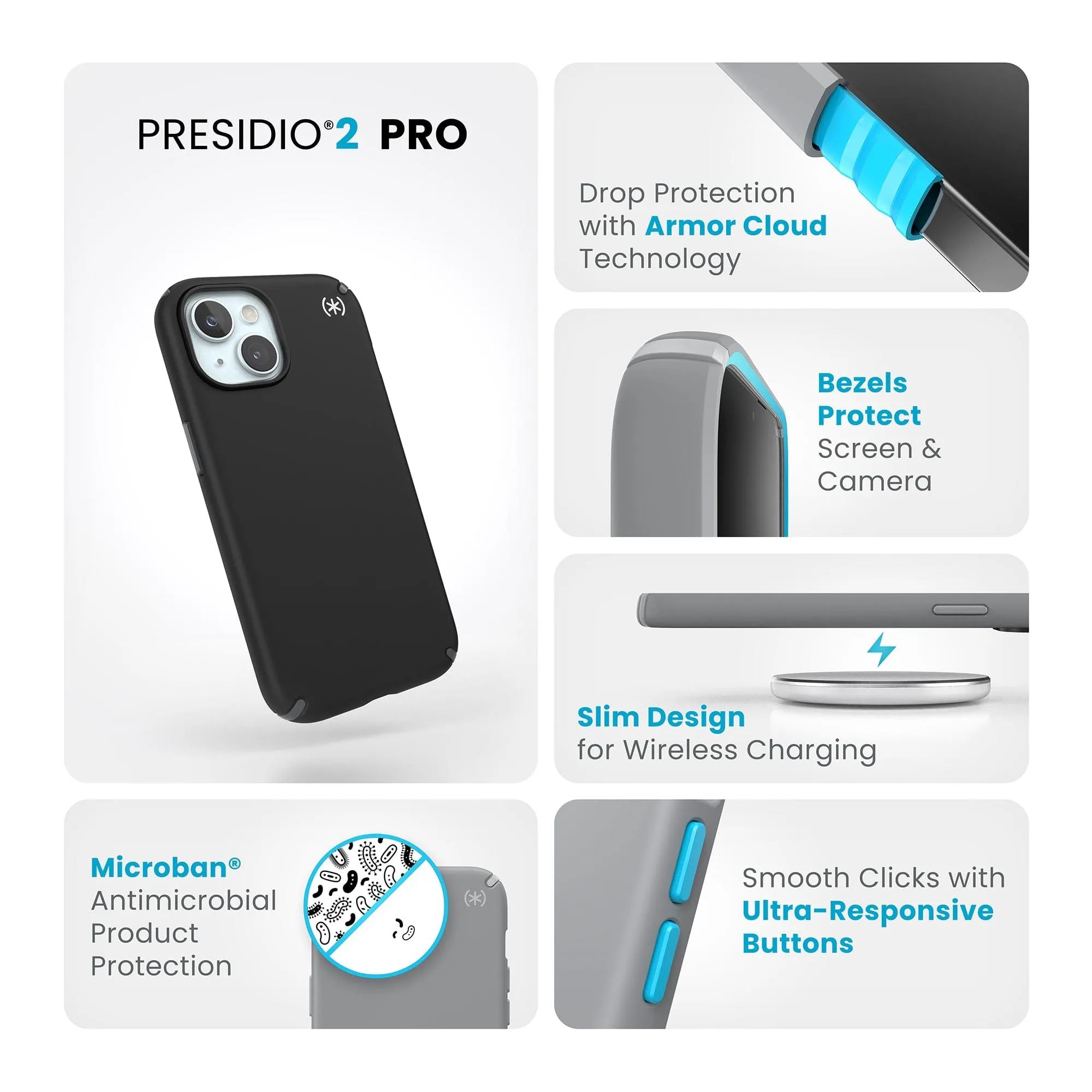 Presidio2 Pro iPhone 15 Cases