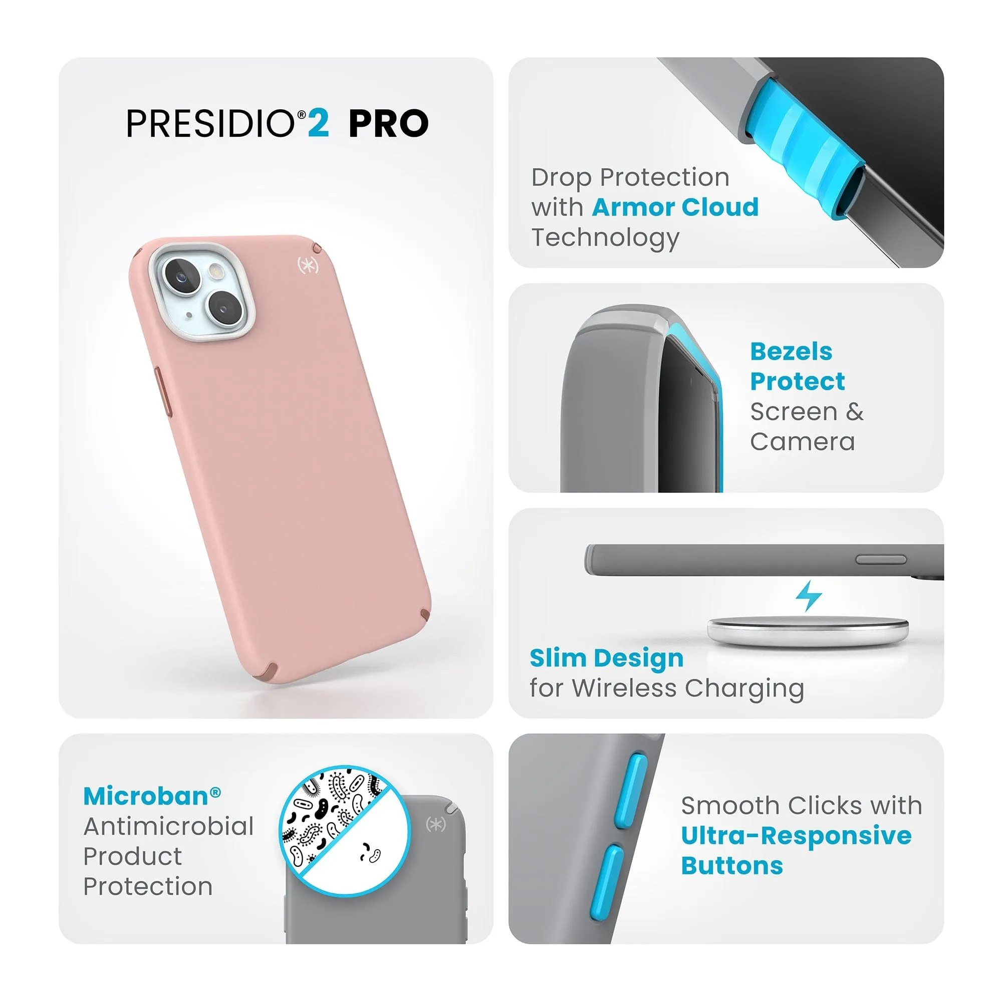 Presidio2 Pro iPhone 15 Plus Cases