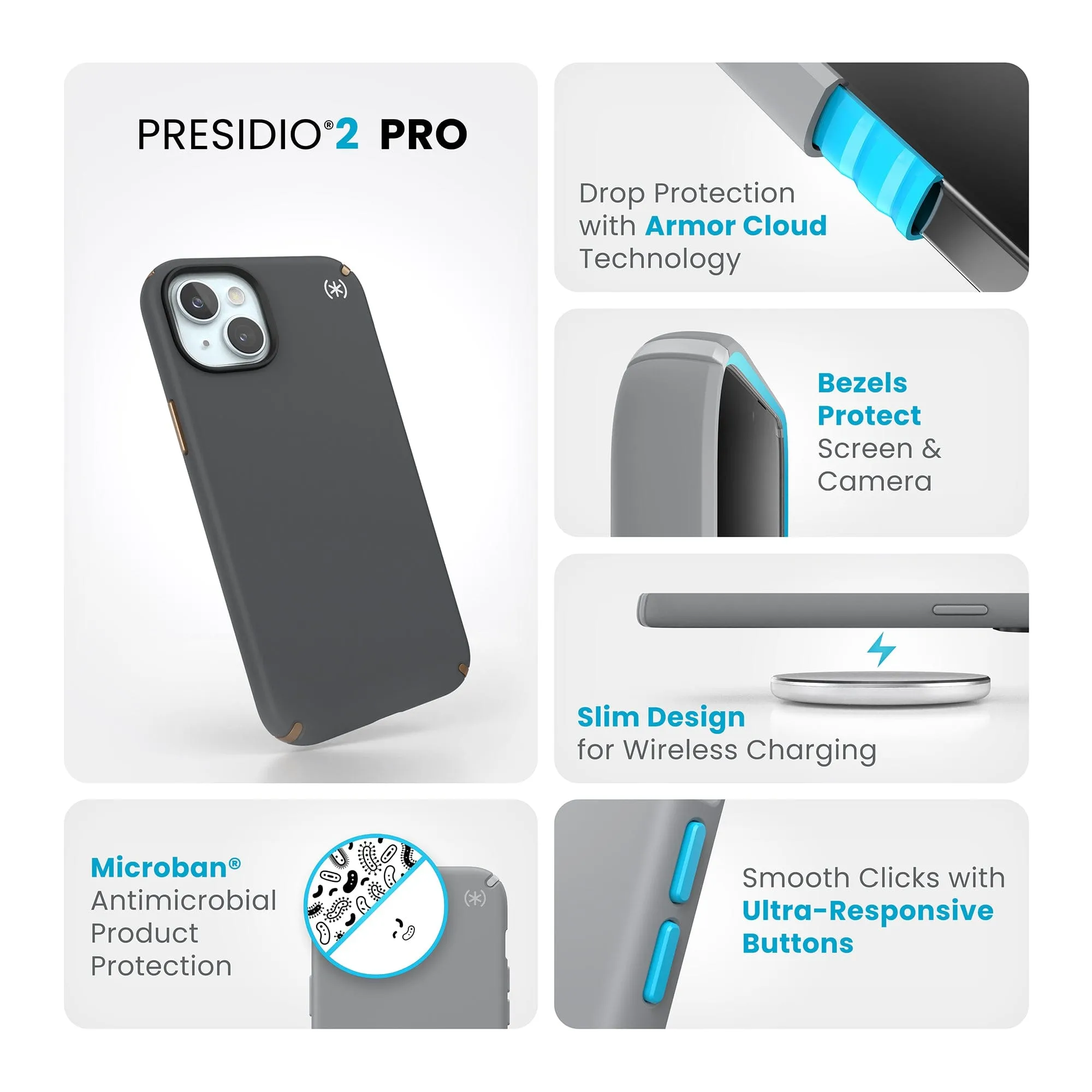 Presidio2 Pro iPhone 15 Plus Cases