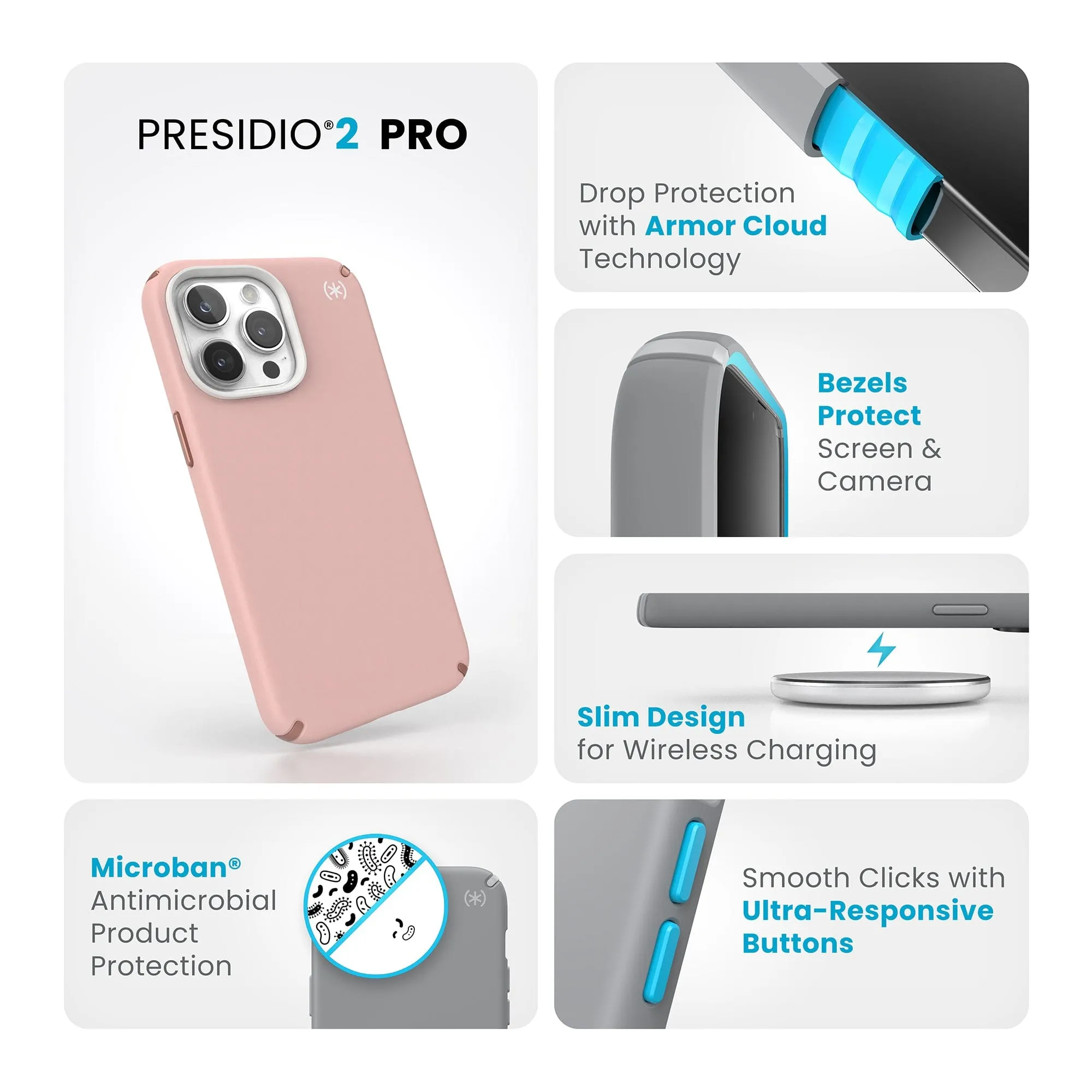 Presidio2 Pro iPhone 15 Pro Max Cases