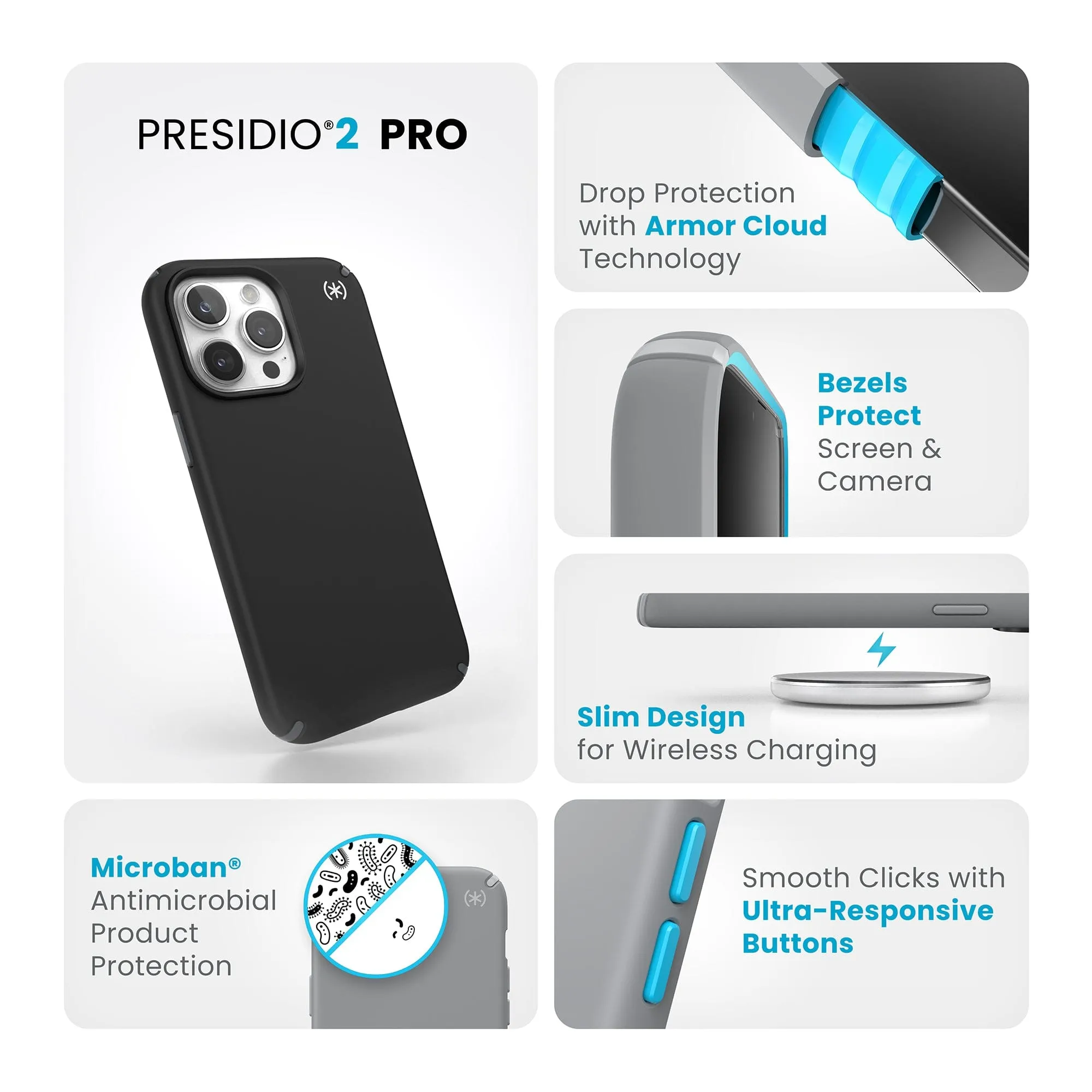 Presidio2 Pro iPhone 15 Pro Max Cases