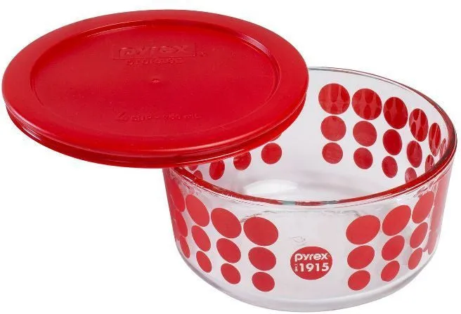 Pyrex 4PC Glass Bake Storage Set
