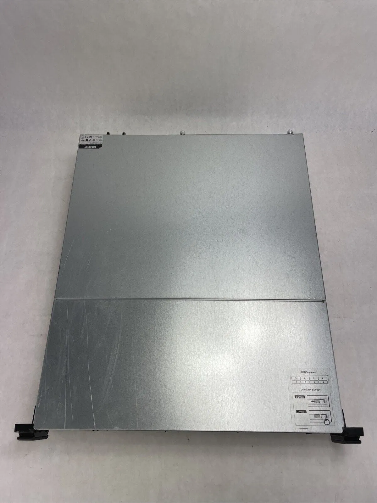 QNAP TS-EC879U-RP NAS Server 1x Xeon E3-1225 3.1GHz 4GB RAM No HDD No OS