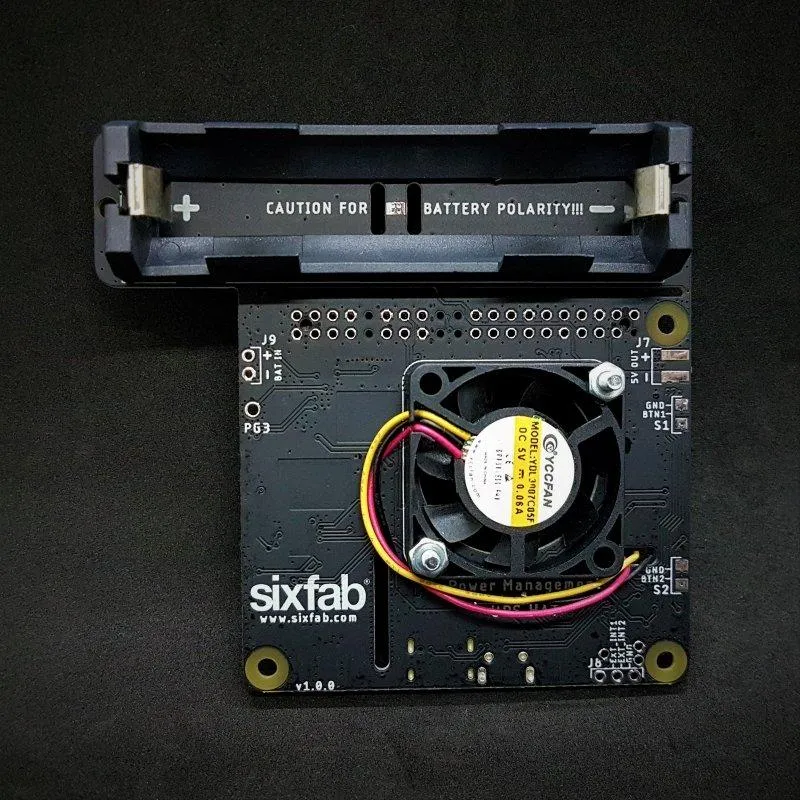 Raspberry Pi Power Management & UPS HAT