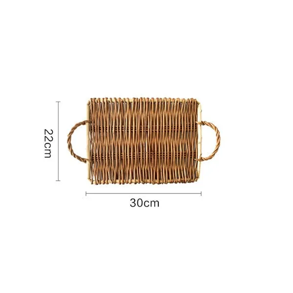 Rattan Storage Tray