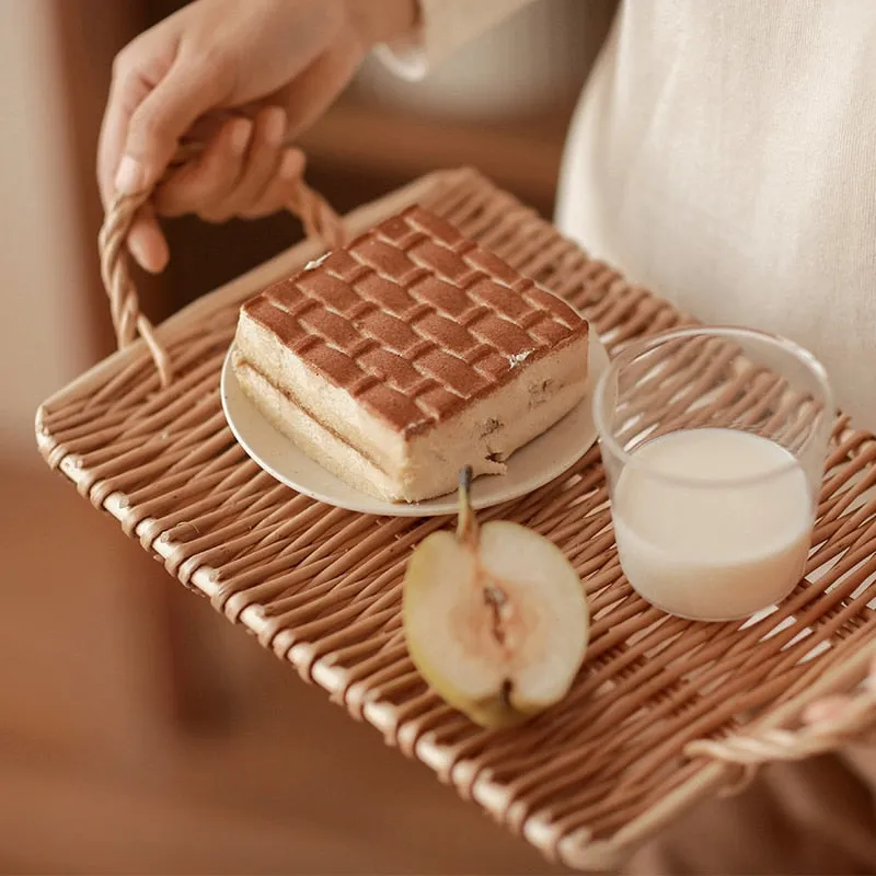 Rattan Storage Tray