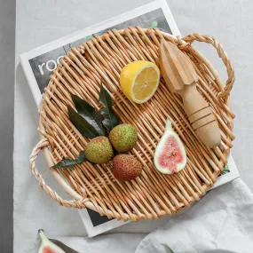 Rattan Storage Tray