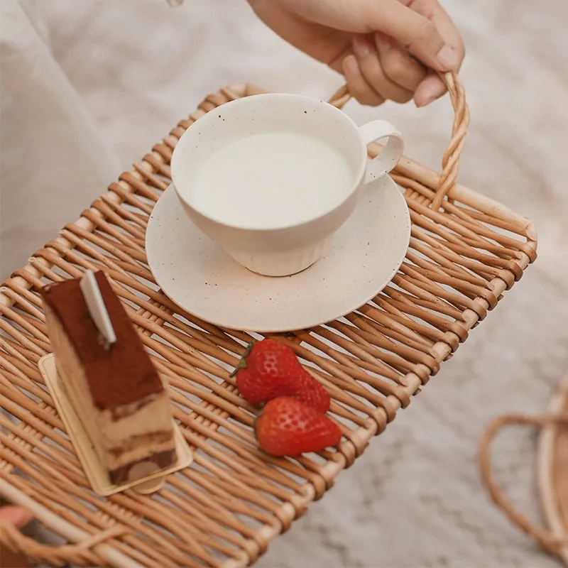 Rattan Storage Tray