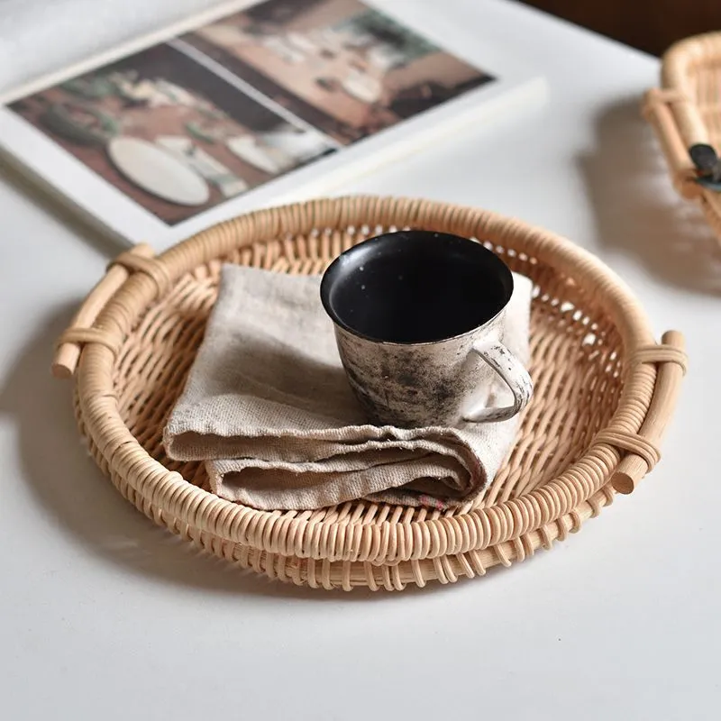 Rattan Storage Tray