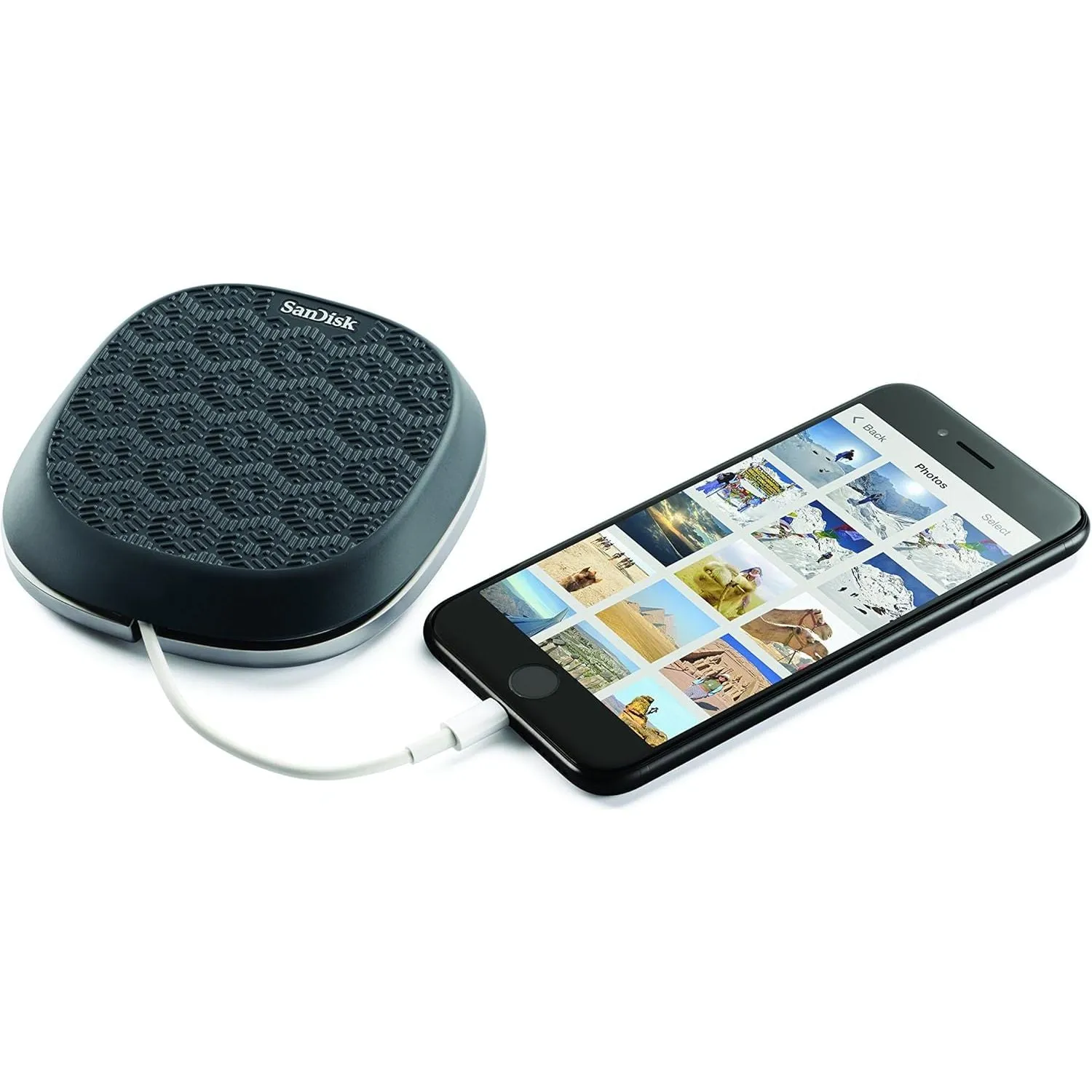 SanDisk iXpand Base 32GB - iPhone/iPad Charging & Backup Station, Black