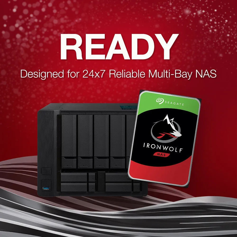Seagate Ironwolf NAS 3.5" Internal HDD 5400RPM 5900RPM 7200RPM (1TB/2TB/3TB/4TB/8TB)