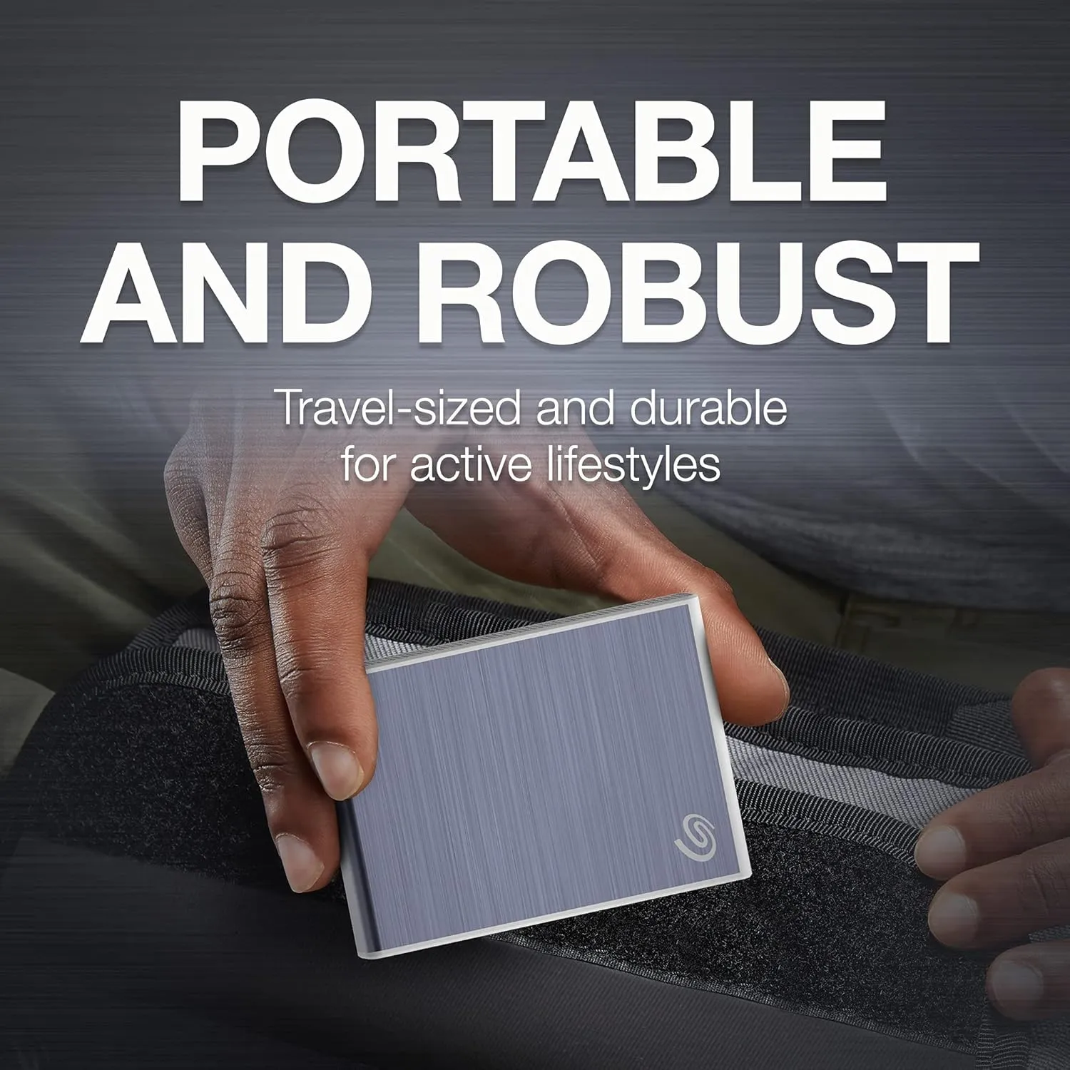 Seagate One Touch SSD, 1TB, External SSD, USB 3.0, Blue, 1 year MylioCreate, 4 mo Adobe Creative Cloud Photography, 3 year Rescue Services (STKG1000402)