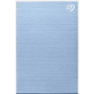 Seagate One Touch STKY1000402 1 TB Portable Hard Drive - External - Light Blue - Desktop PC, MAC Device Supported - USB 3.0 - 3 Year Warranty