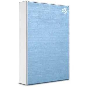 Seagate One Touch STKY2000402 2 TB Portable Hard Drive - External - Light Blue - Notebook Device Supported - USB 3.0 - 3 Year Warranty