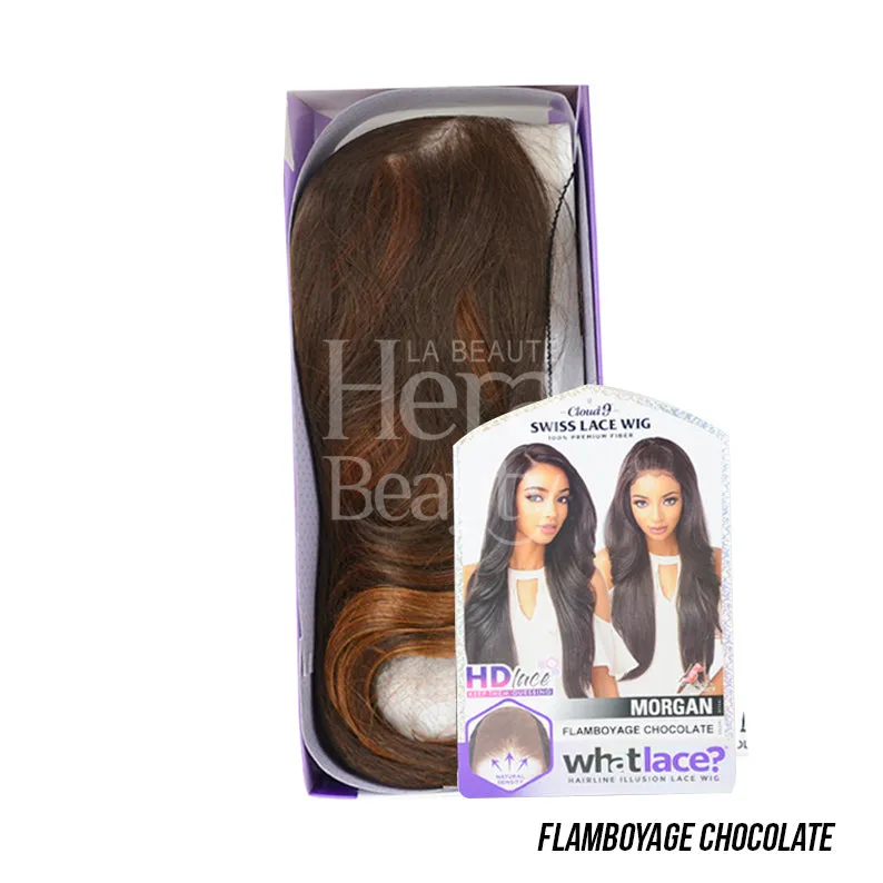 SENSATIONNEL CLOUD 9 WHAT LACE?  Hair Line Illlusion 13X6 Swiss Lace Front Wig MORGAN
