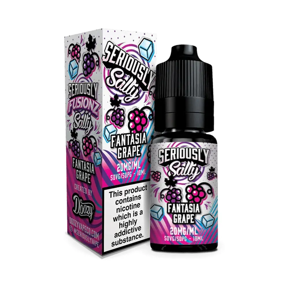 Seriously Fusionz - 10ml E-Liquid Nicotine salts