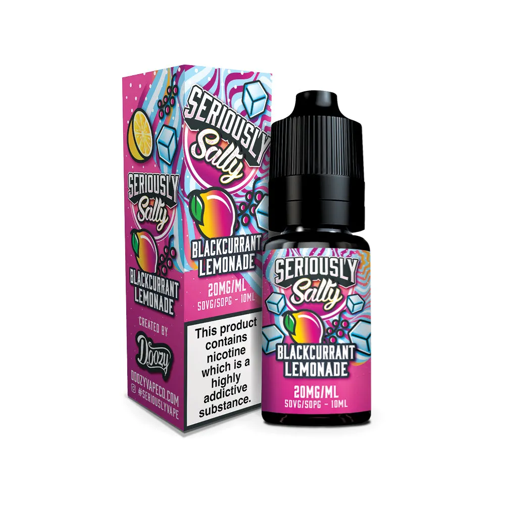 Seriously Salty - 10ml E-Liquid Nicotine Salts