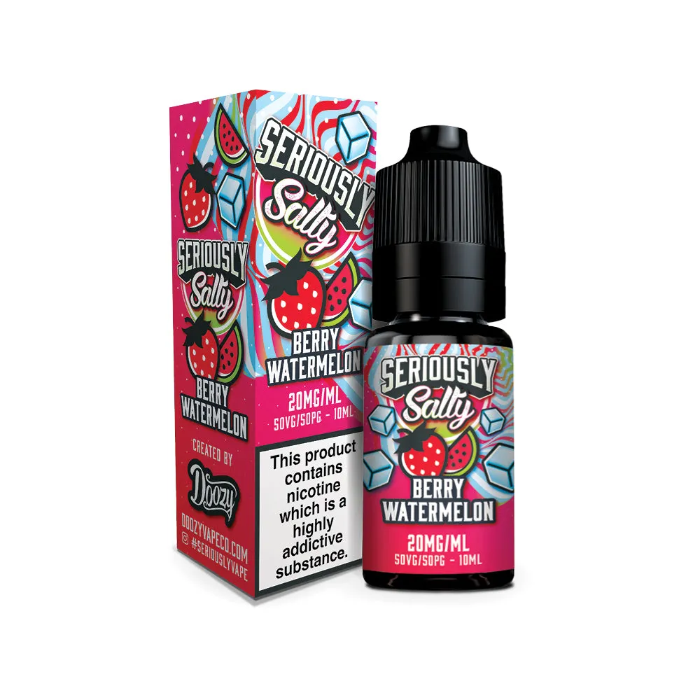 Seriously Salty - 10ml E-Liquid Nicotine Salts