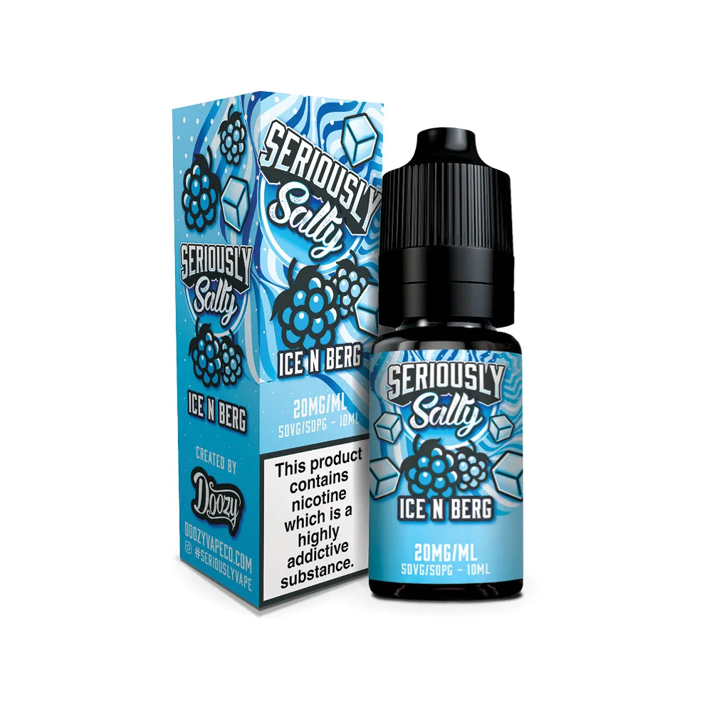 Seriously Salty - 10ml E-Liquid Nicotine Salts