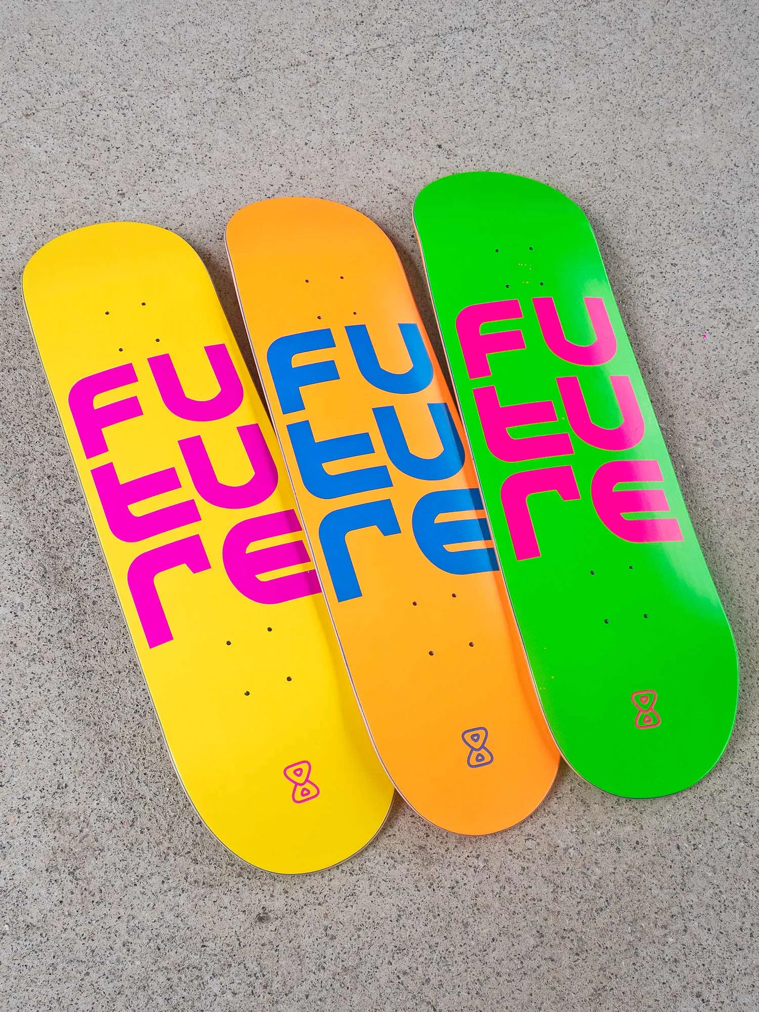 Shape Maple Future Logo Vertical Neon 8.5"
