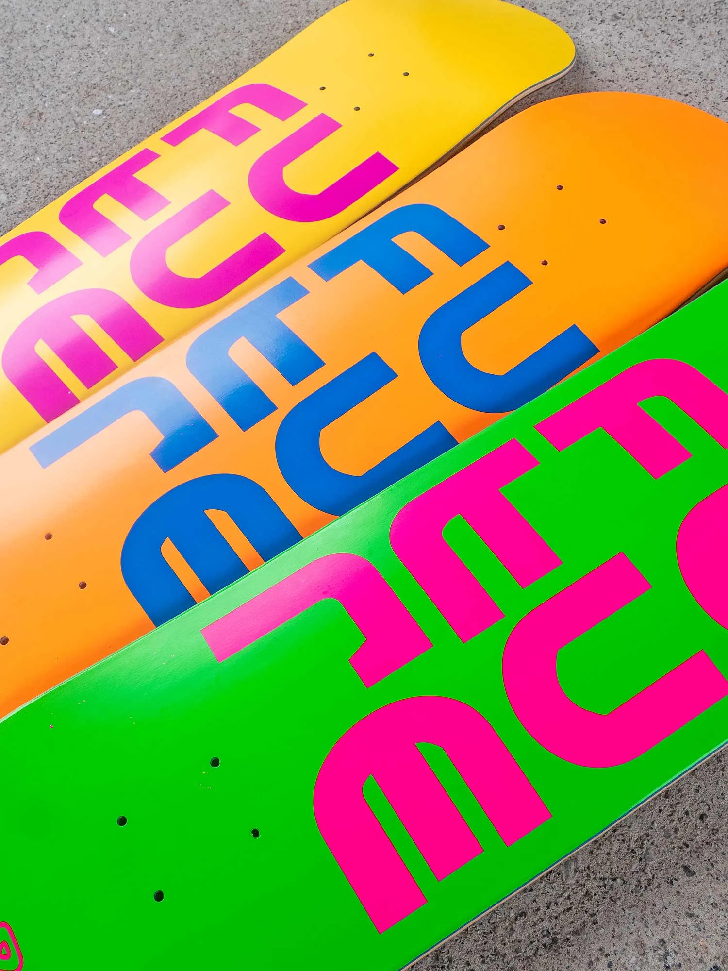 Shape Maple Future Logo Vertical Neon 8.5"