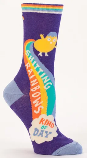 Sh*tting Rainbows Socks (Women's)