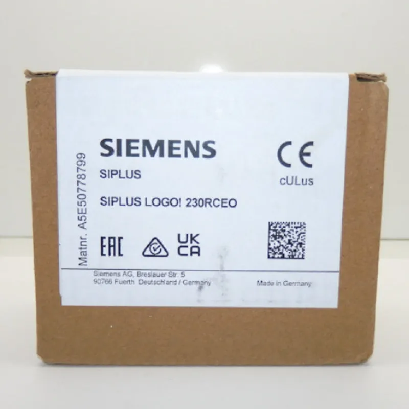 Siemens SIPLUS LOGO! 230RCEO 6AG1052-2FB08-7BA1