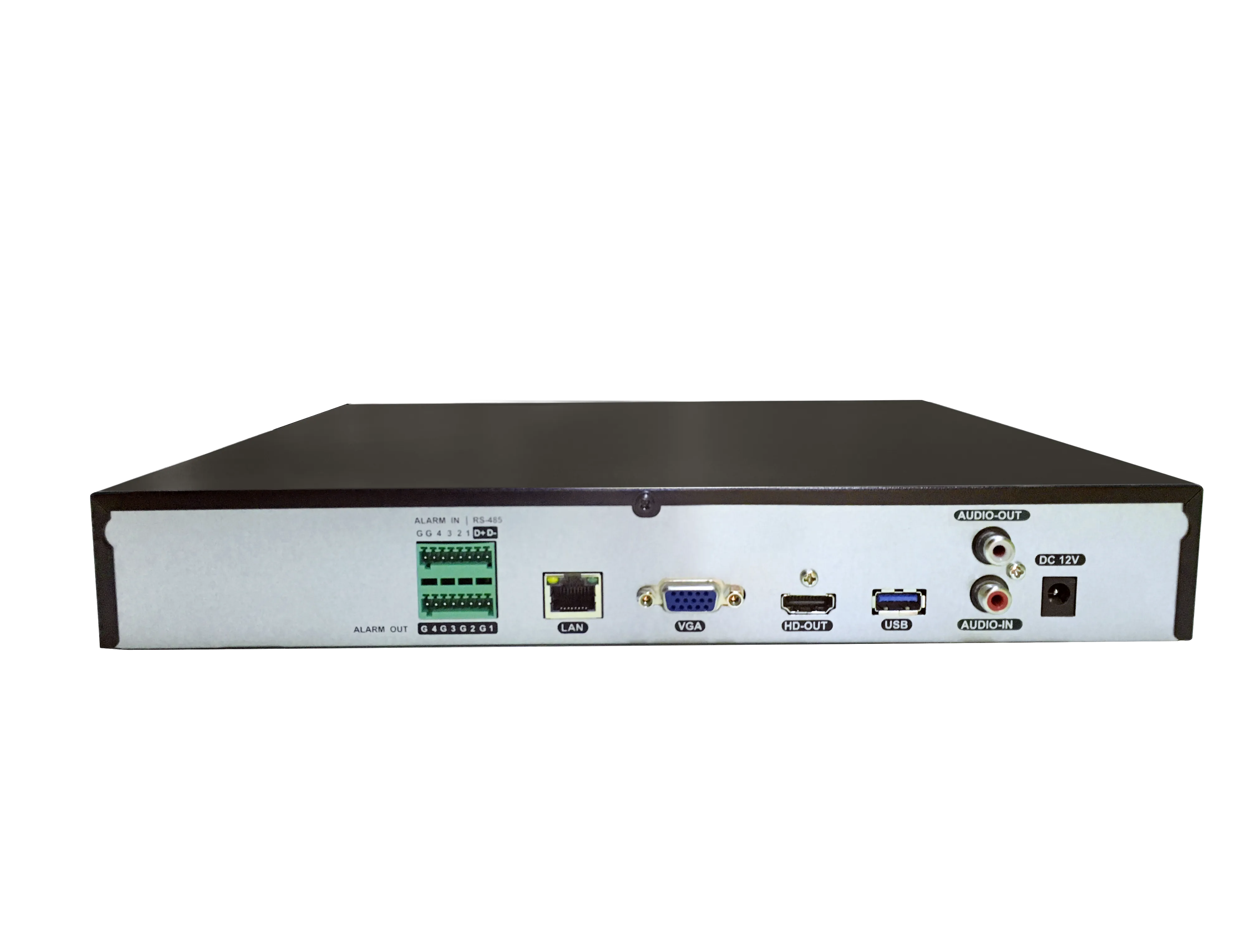Silarius Pro Series SIL-NVRAI164 36-Channels 4K AI NVR Gigabit 12MP Face Recognition, Face comparison, NVR, 4TB HDD